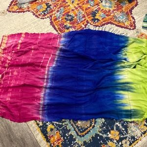 Tie dyed sarong/scarf